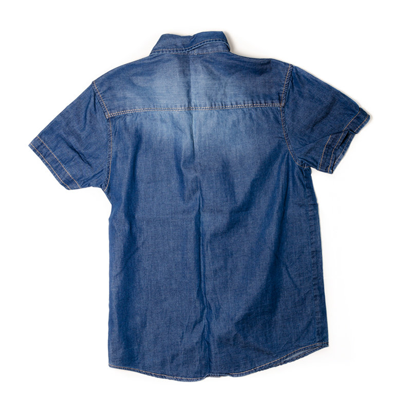 Erkek çocuk için denim gömlek